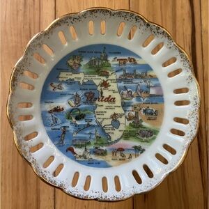 Florida ashtray/plate